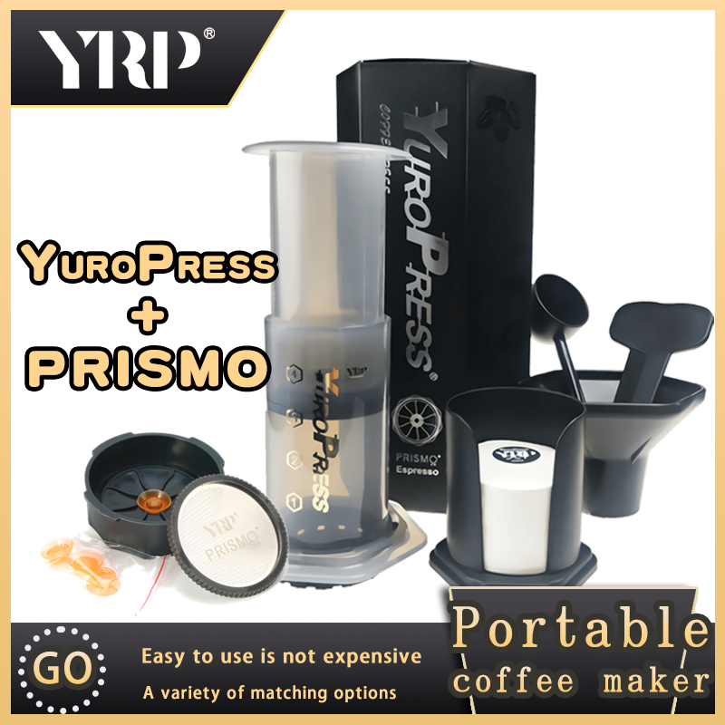 Aeropress Coffee Maker - เครื่องชงกาแฟเอสเพรสโซแบบพกพา เครื่องชงกาแฟแบบเฟรนช์เพรส อุปกรณ์บาริสต้า หม้อต้มกาแฟ เครื่องชงกาแฟแบบแอร์เพรส เครื่องชงกาแฟแบบดริป
