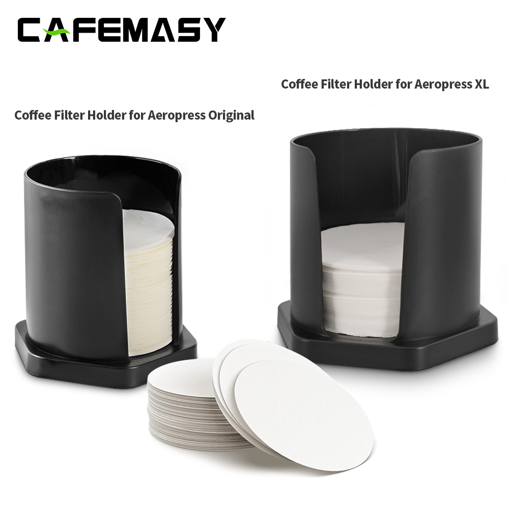 Aeropress Coffee Maker - CAFEMASY กาแฟกรองกระดาษสําหรับ Aeropress 371pcs บรรจุตัวกรองสําหรับเปลี่ยน Aeropress