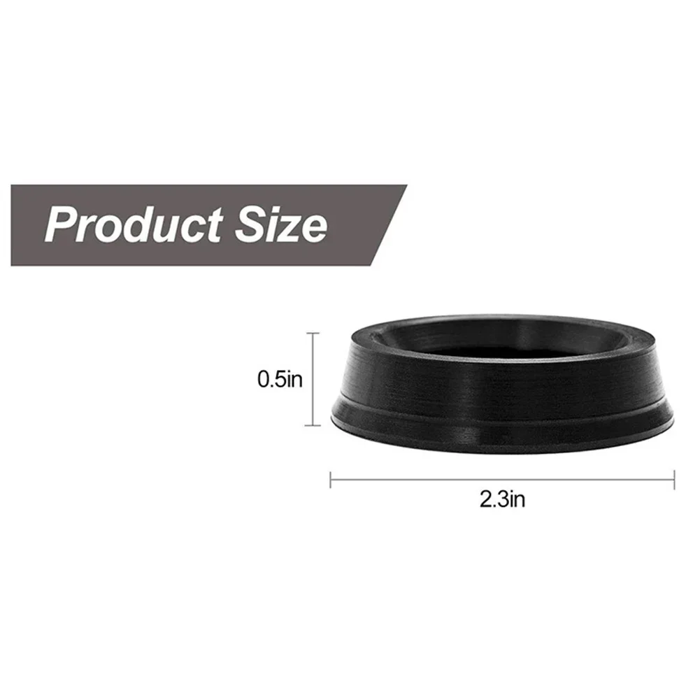 Aeropress Coffee Maker - ทนทานซีลลูกสูบหมวกอะแดปเตอร์สําหรับ Aeropress กาแฟ Home Maker สํานักงานส่วนยางเครื่องมือ