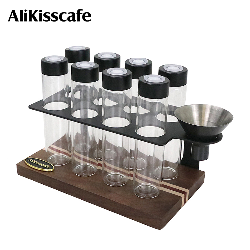Coffee Tea Containers - Alikisscafe กาแฟถั่วหลอดเก็บคอนเทนเนอร์จอแสดงผลเดี่ยวชาไอเสียวาล์ว Barista เครื่องมือ Espresso อุปกรณ์เสริม