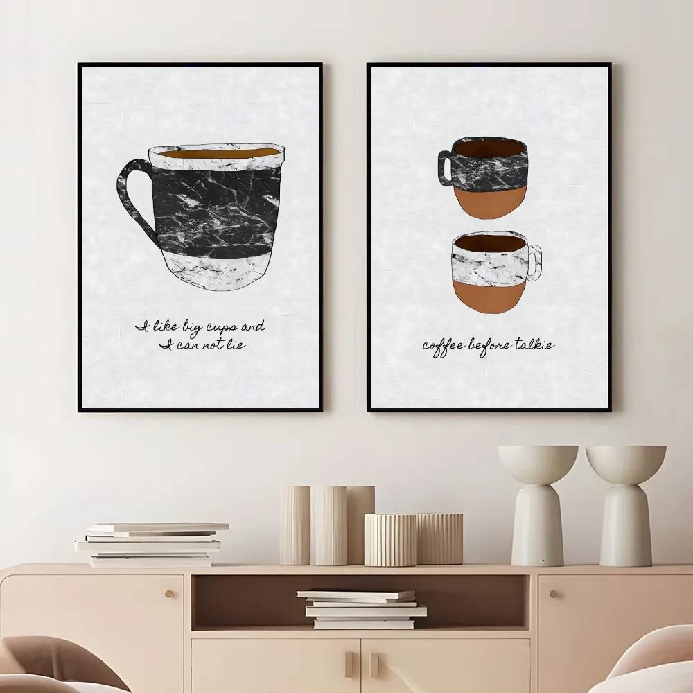 กาแฟ ชา เครื่องครัว โปสเตอร์ ก - Wallpaper Coffee And Tea บทวิจารณ์และราคา