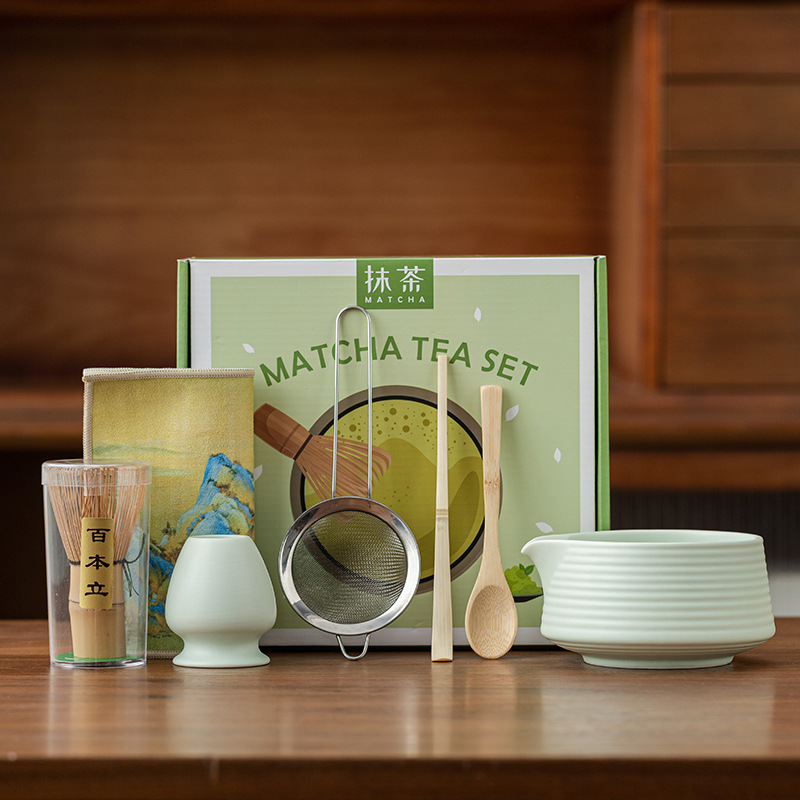 ชุดชาเขียวมัทฉะสไตล์ญี่ปุ่น ชา - Matcha Whisk Set บทวิจารณ์และราคา