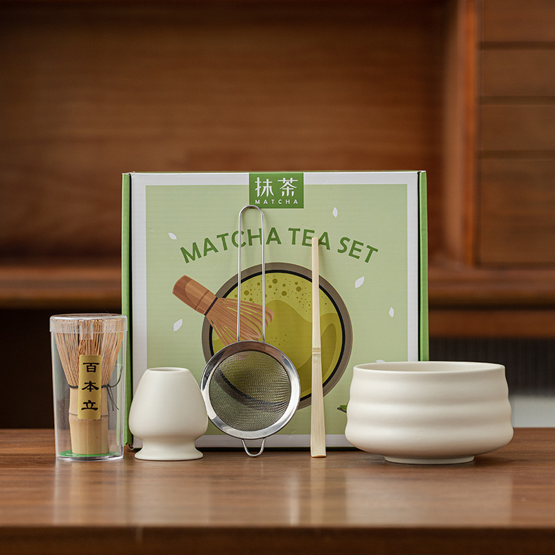 ชุดชาเขียวมัทฉะสไตล์ญี่ปุ่น ชา - Matcha Whisk Set บทวิจารณ์และราคา