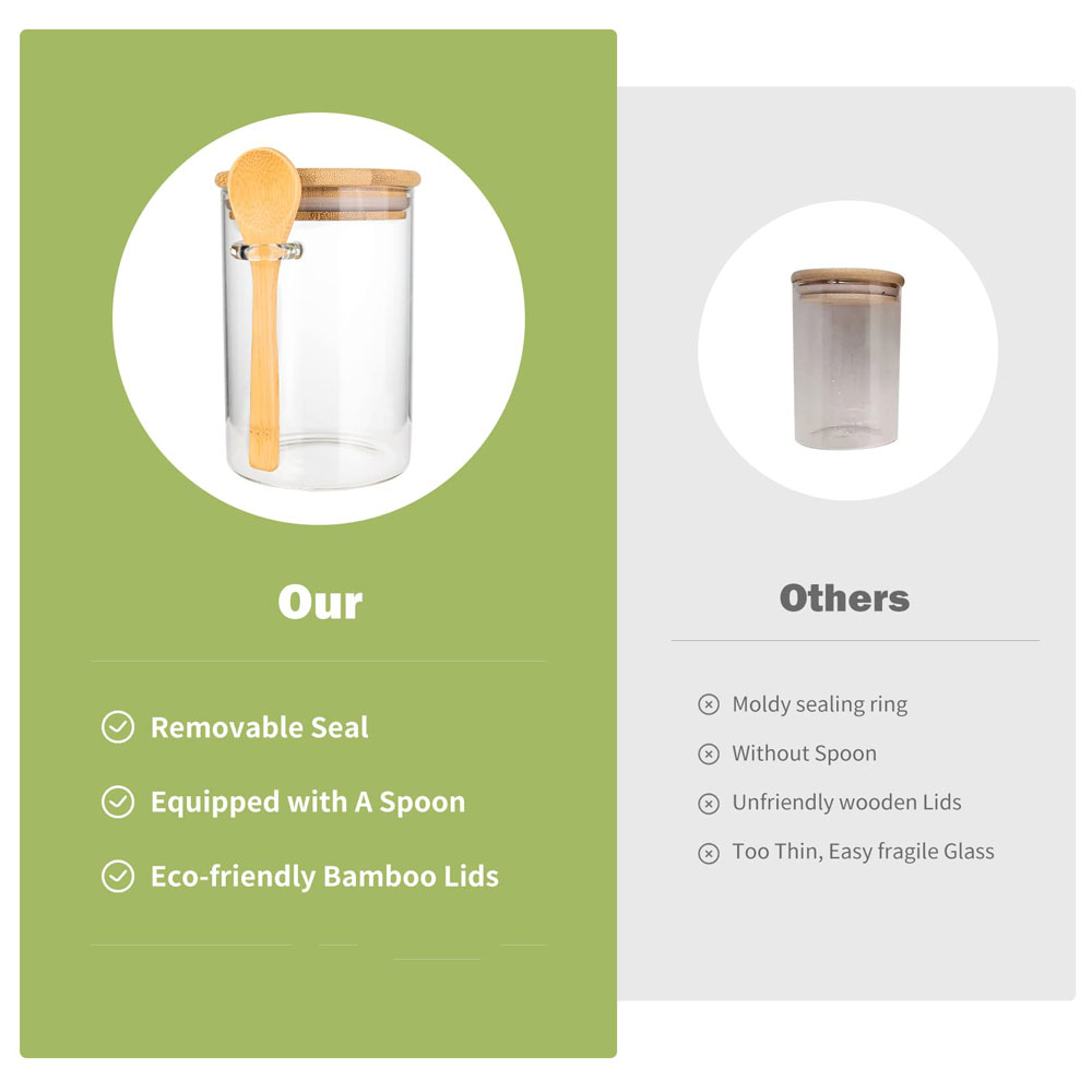 ภาชนะพลาสติกเก็บอาหารแบบสุญญาก - Coffee Tea Canister Set บทวิจารณ์และราคา