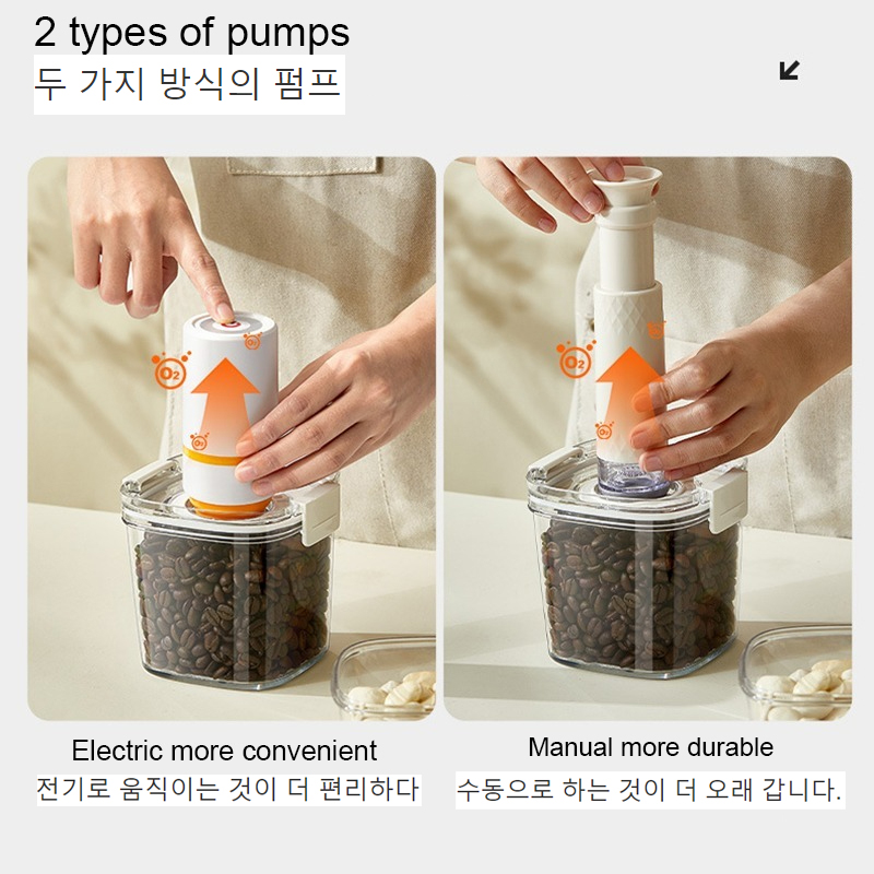 ถังปิดผนึกสูญญากาศเมล็ดกาแฟขวด - Coffee Tea Canister Set บทวิจารณ์และราคา