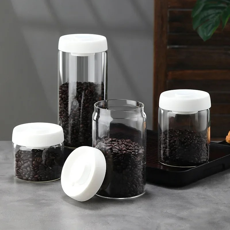 โถเก็บกาแฟสุญญากาศแบบแมนนวล ทำ - Coffee Tea Containers บทวิจารณ์และราคา