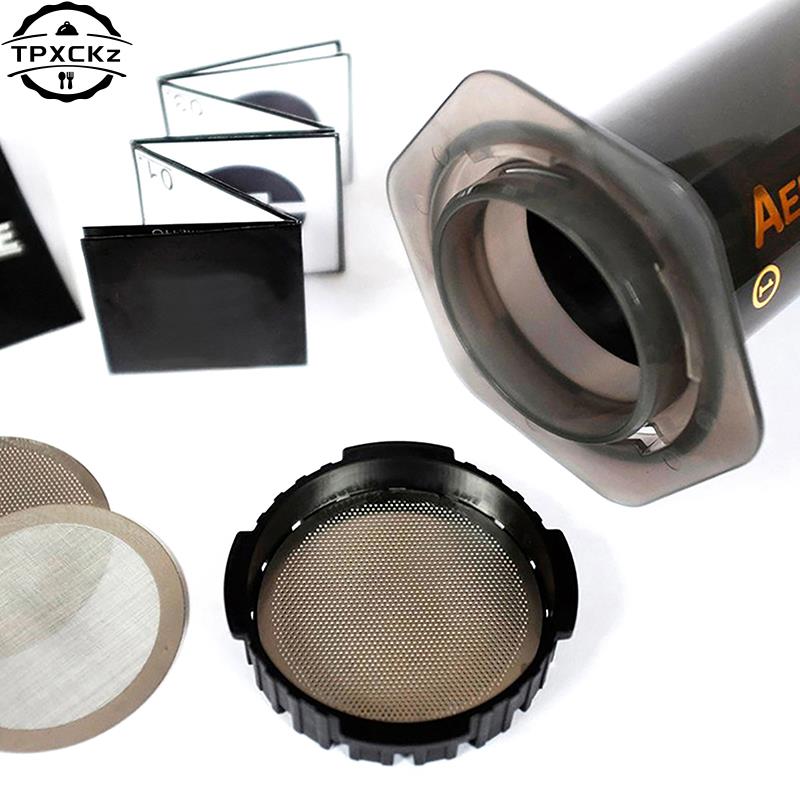 ตัวกรองโลหะสำหรับทำกาแฟตาข่ายก - Aeropress Coffee Maker บทวิจารณ์และราคา