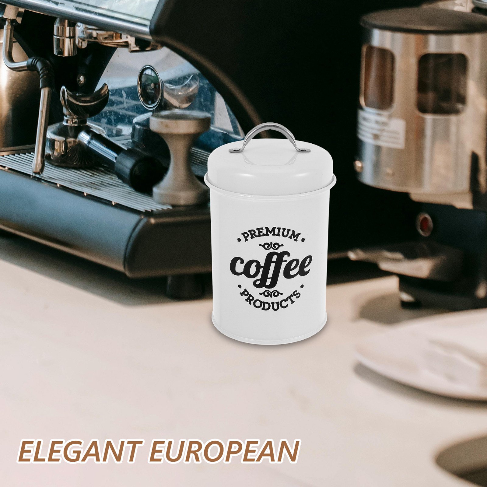 ชุดกระป๋องโลหะปิดสนิทสำหรับเก็ - Coffee Tea Canister Set บทวิจารณ์และราคา