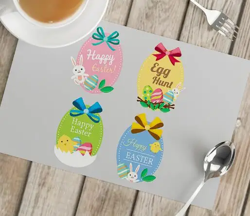 แผ่นรองจานลายการ์ตูนกระต่ายอีส - Coffee Tea Place บทวิจารณ์และราคา