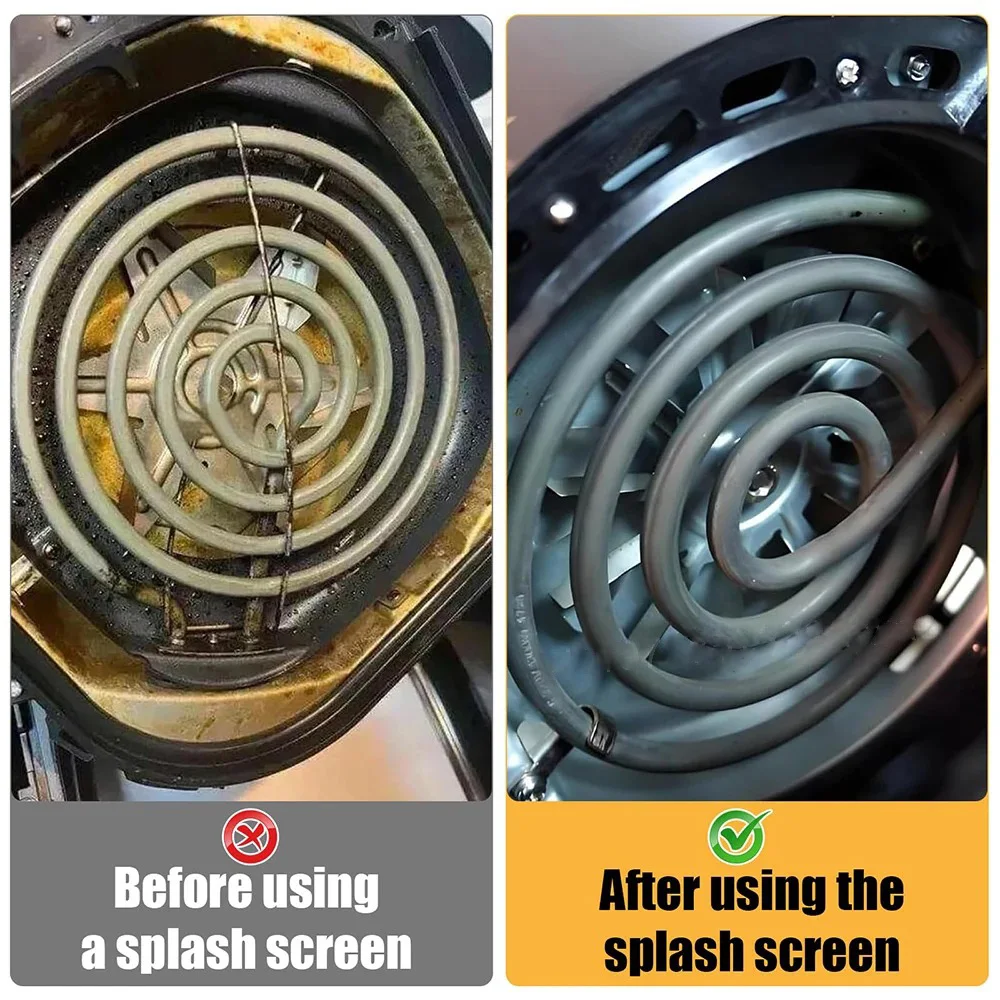 Air Fryer Splash Guard สําหรับ - Ninja Air Fryer Af300 บทวิจารณ์และราคา