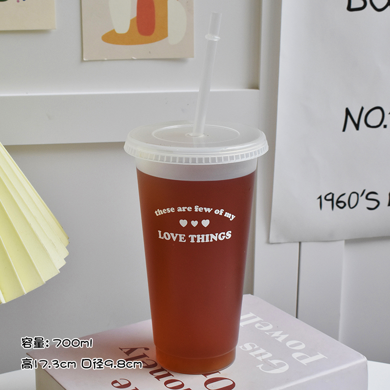 พลาสติกกระบอกน้ำน่ารักกาแฟชานม - Coffee Tea Equipment บทวิจารณ์และราคา
