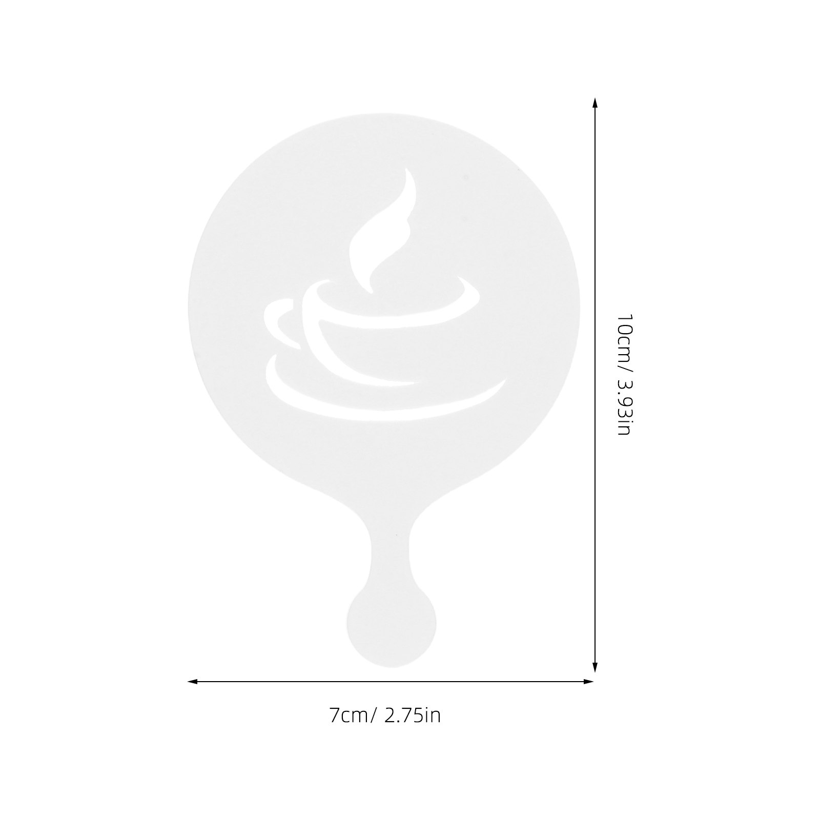 8 ชิ้น ลายฉลุกาแฟลาเต้ แบบใช้ซ - Coffee Stencil Art บทวิจารณ์และราคา