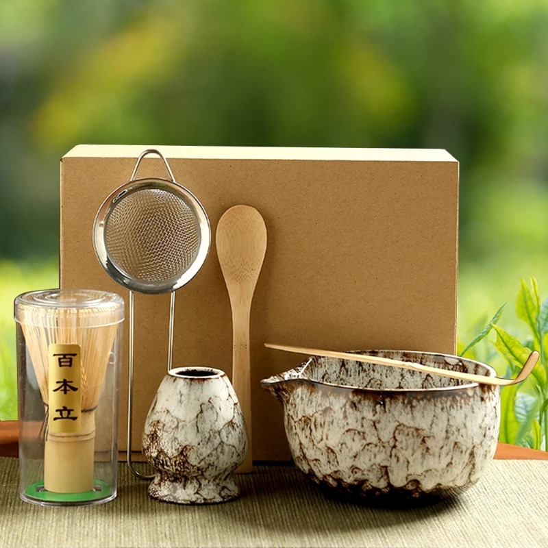 ชุดชาเขียวมัทฉะญี่ปุ่น 6 ชิ้น  - Matcha Whisk Set บทวิจารณ์และราคา