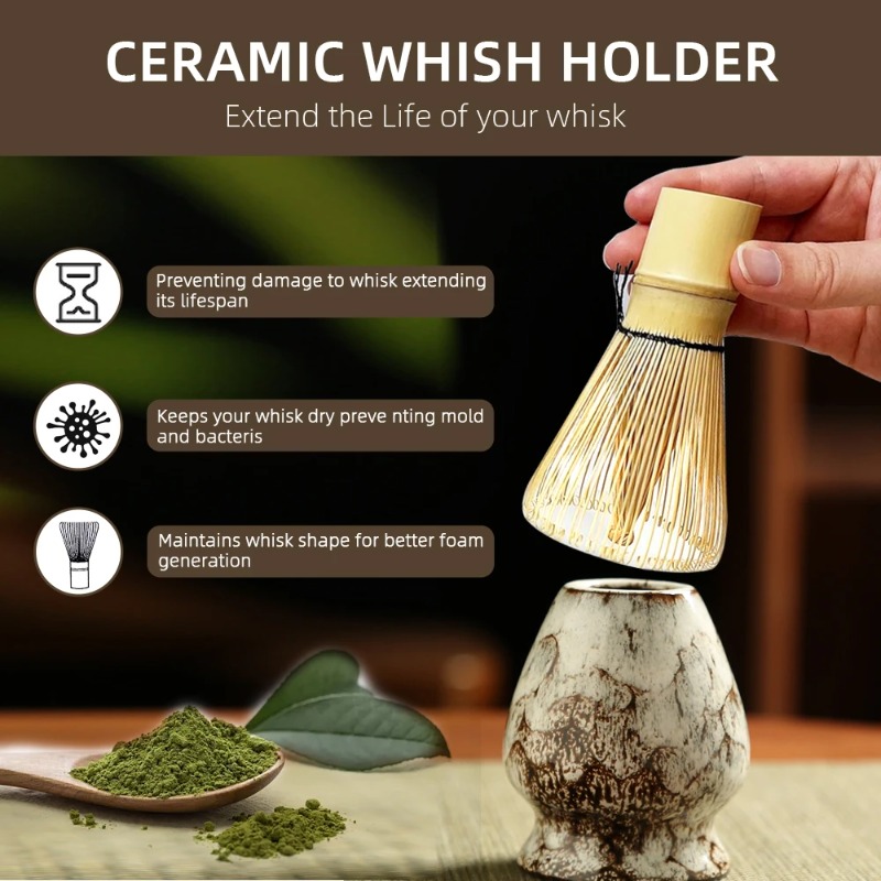 ชุดชาเขียวมัทฉะญี่ปุ่น 6 ชิ้น  - Matcha Whisk Set บทวิจารณ์และราคา