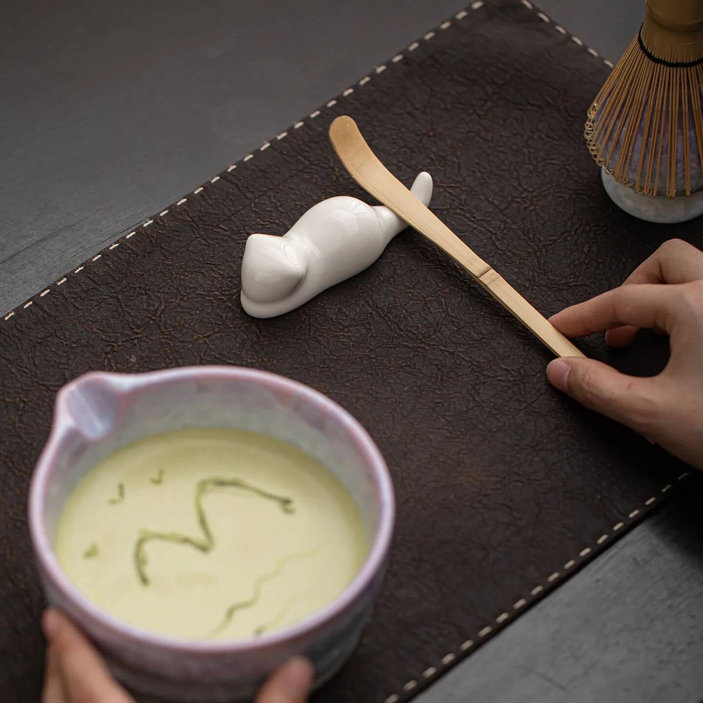 ชุดชาเขียวมัทฉะคริสตัลไลน์ไอซ์ - Matcha Whisk Set บทวิจารณ์และราคา