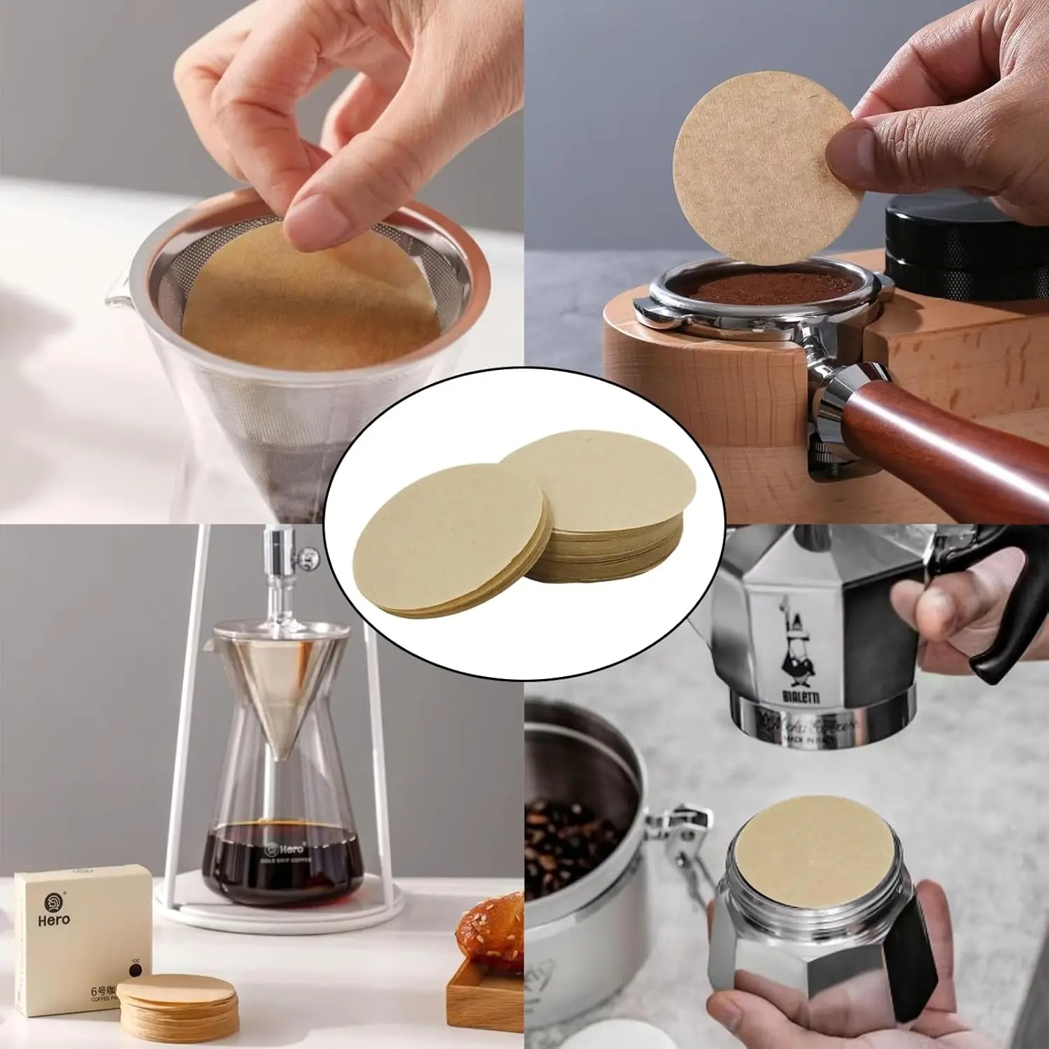 กระดาษกรองกาแฟแบบใช้แล้วทิ้ง ข - Aeropress Coffee Maker บทวิจารณ์และราคา