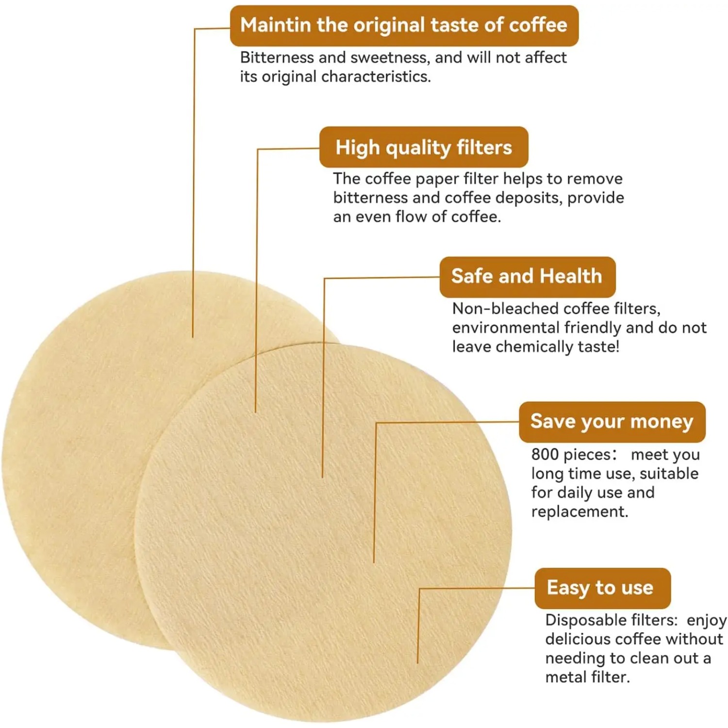กระดาษกรองกาแฟแบบใช้แล้วทิ้ง ข - Aeropress Coffee Maker บทวิจารณ์และราคา
