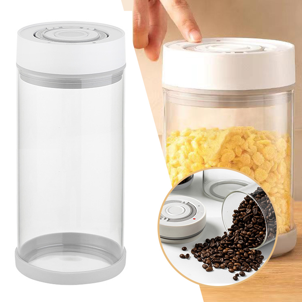 โถแก้วเก็บเมล็ดกาแฟแบบกันความช - Coffee Tea Containers บทวิจารณ์และราคา
