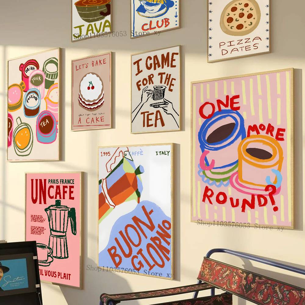 ร้านกาแฟ ช่วงบ่าย ชา ครัวซองต์ - Wallpaper Coffee And Tea บทวิจารณ์และราคา