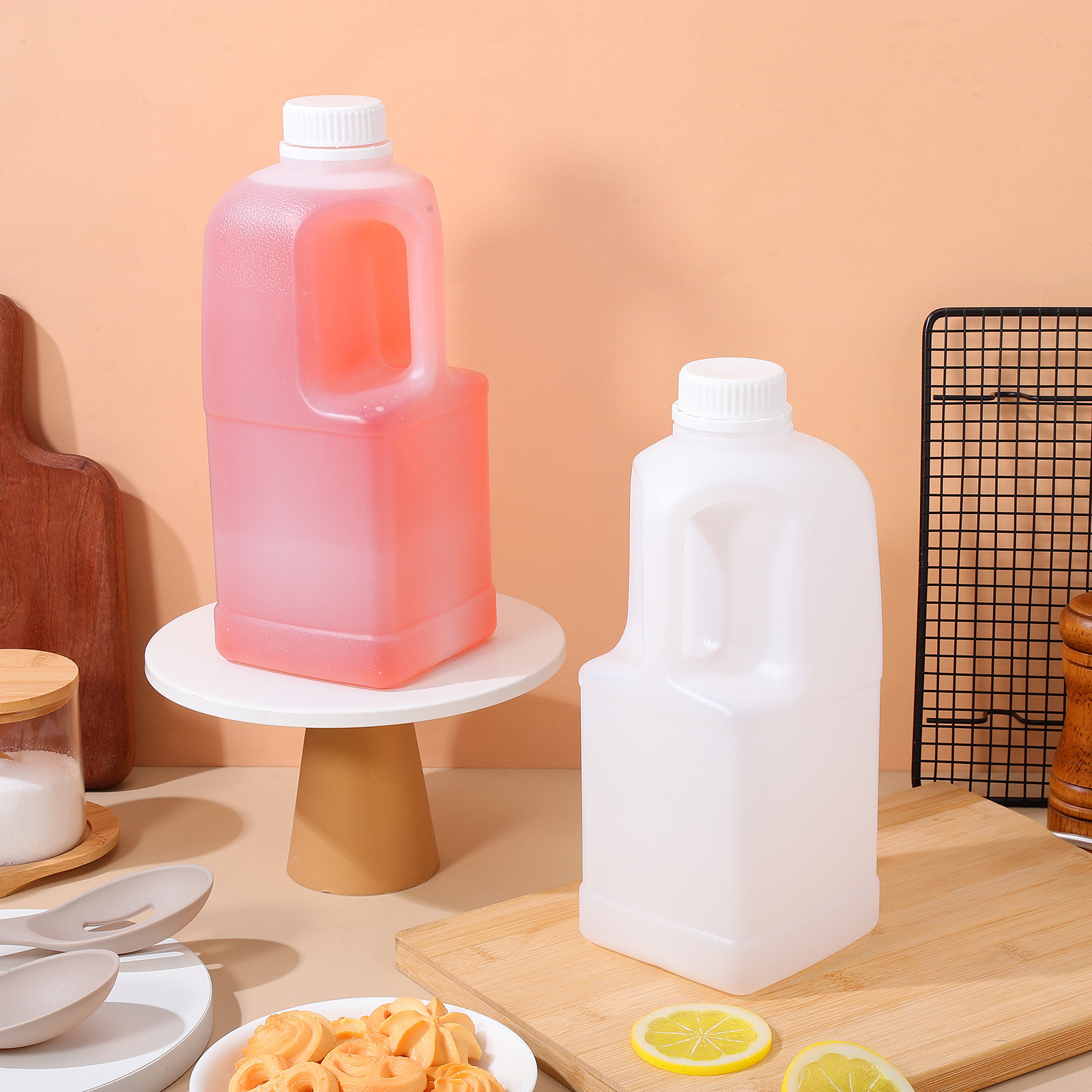 เหยือกเก็บน้ำขนาดใหญ่ 2 แกลลอน - Coffee Tea Containers บทวิจารณ์และราคา