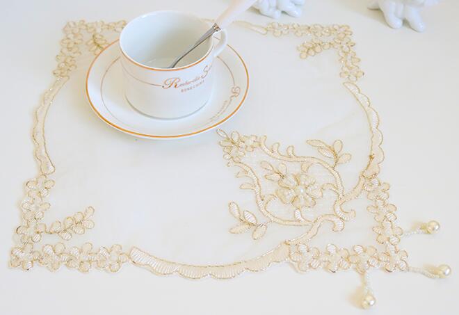 Luxury เลื่อมลูกไม้เย็บปักถักร - Coffee Tea Place บทวิจารณ์และราคา