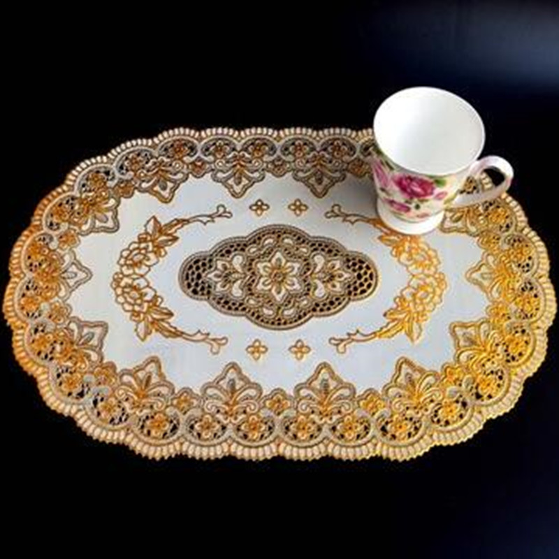 ร้อนรูปไข่ลูกไม้ PVC ทองพลาสติ - Coffee Tea Place บทวิจารณ์และราคา