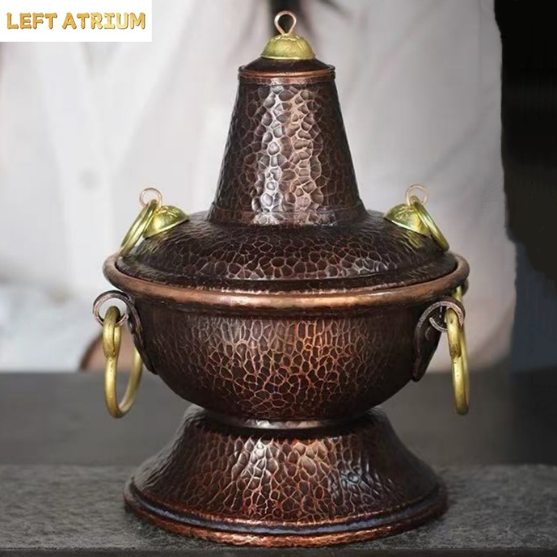 หม้อทองแดงแท้เอนกประสงค์ งานแฮ - Coffee Tea Containers บทวิจารณ์และราคา