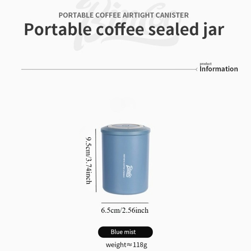 กระปุกเก็บกาแฟบด Bincoo แบบสุญ - Coffee Tea Containers บทวิจารณ์และราคา