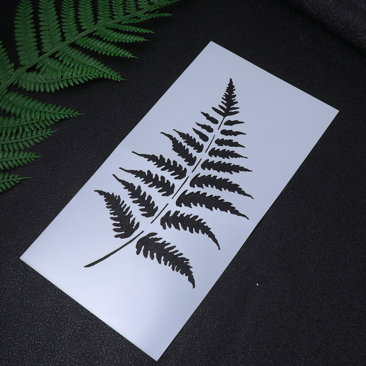 ชุดแม่พิมพ์ลายใบไม้คุณภาพสูง 5 - Coffee Stencil Art บทวิจารณ์และราคา
