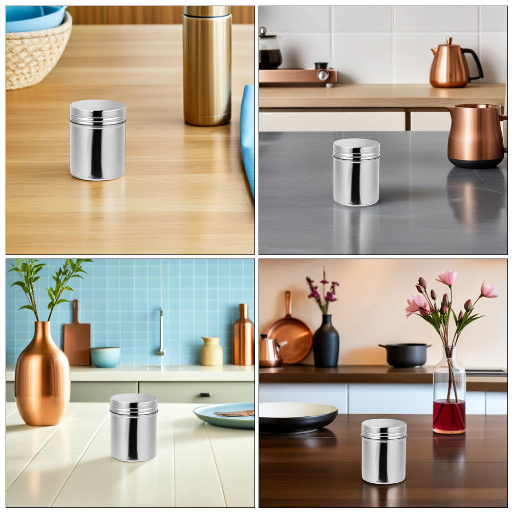 กระปุกสแตนเลส 2 ชิ้น 304 สำหรั - Coffee Tea Containers บทวิจารณ์และราคา