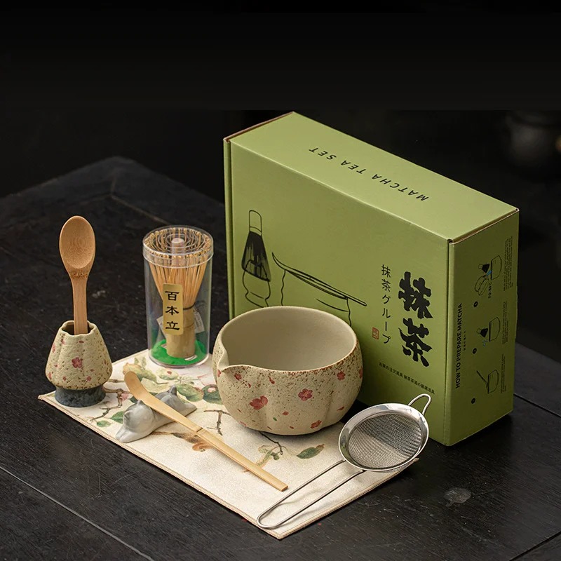 ชุดทำมัทฉะญี่ปุ่น 8 ชิ้น พร้อม - Matcha Whisk Set บทวิจารณ์และราคา