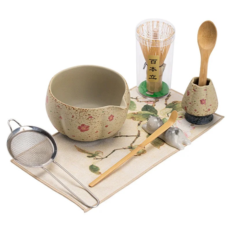 ชุดทำมัทฉะญี่ปุ่น 8 ชิ้น พร้อม - Matcha Whisk Set บทวิจารณ์และราคา