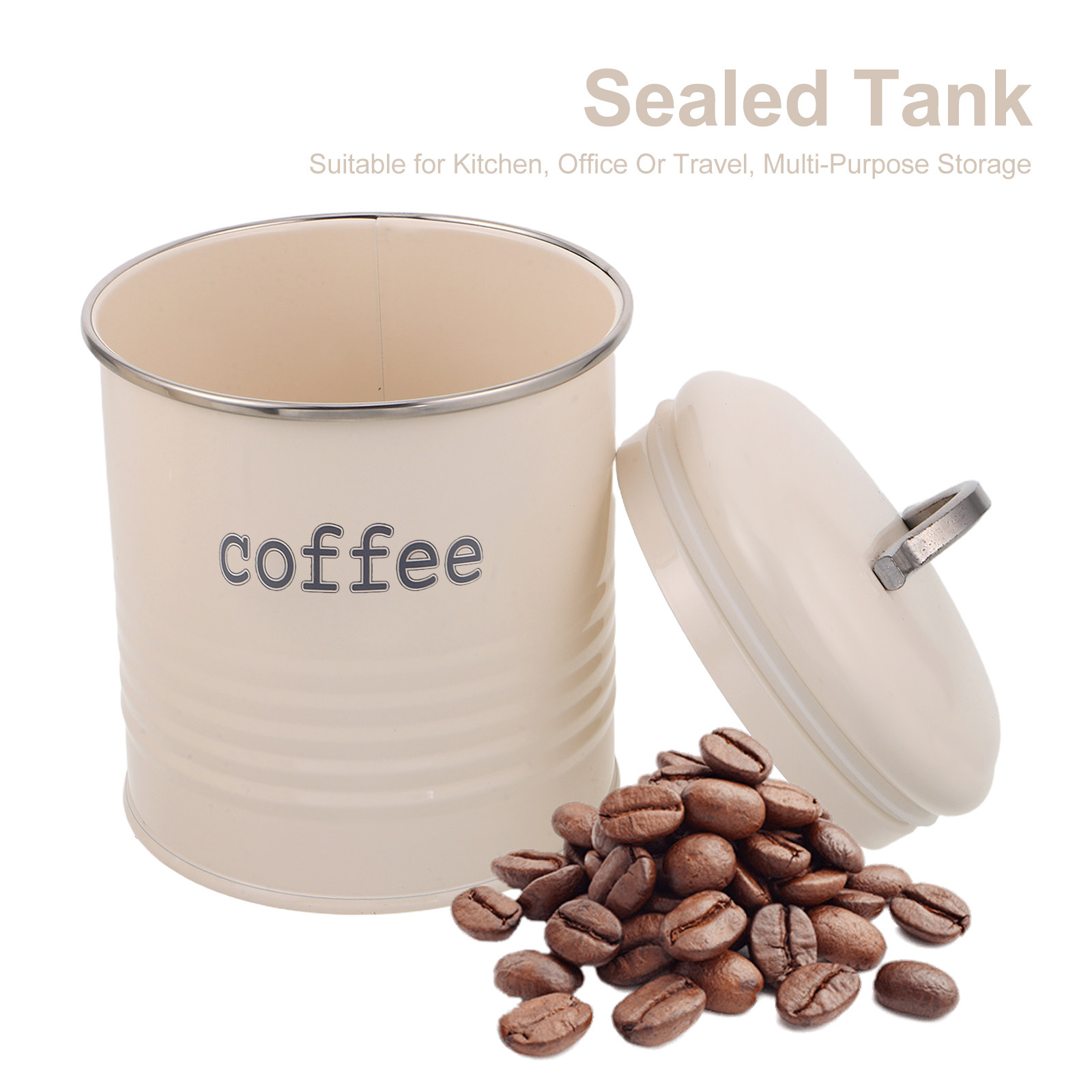ชุดภาชนะบรรจุเมล็ดกาแฟแบบปิดผน - Coffee Tea Containers บทวิจารณ์และราคา
