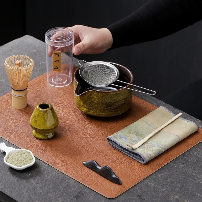 7 ชิ้น 4 ชิ้นญี่ปุ่น Matcha ชุ - Matcha Whisk Set บทวิจารณ์และราคา