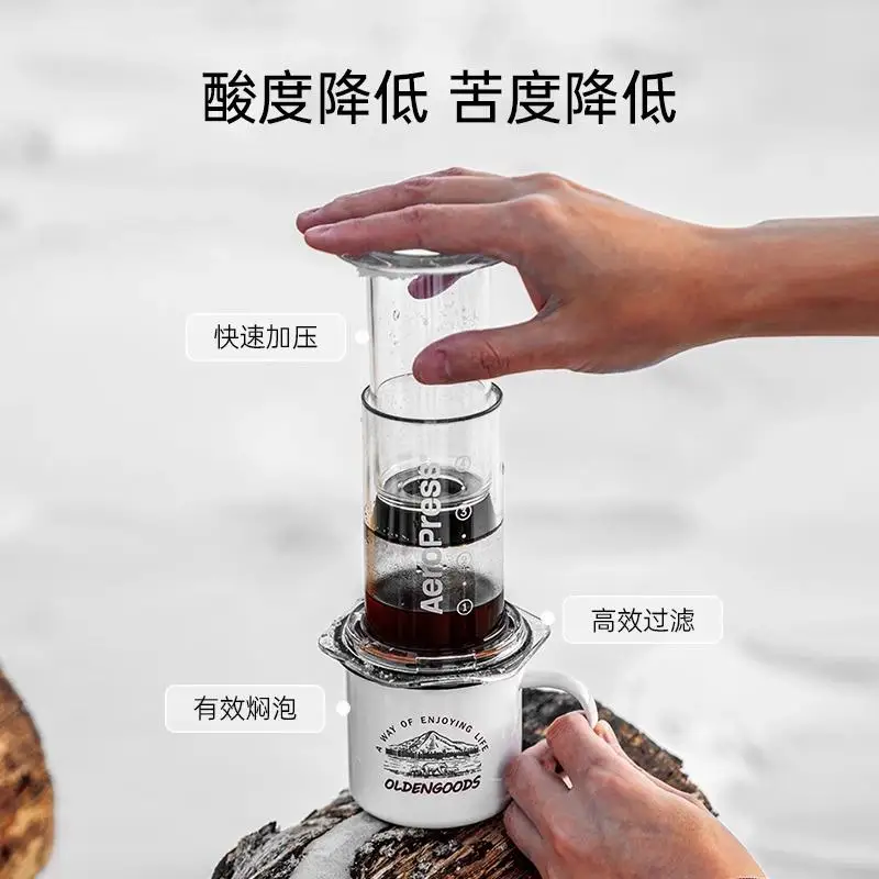 เครื่องชงกาแฟแบบกดมือ Aeropres - Aeropress Coffee Maker บทวิจารณ์และราคา